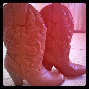 MIA size 7 cowgirl cowboy boots